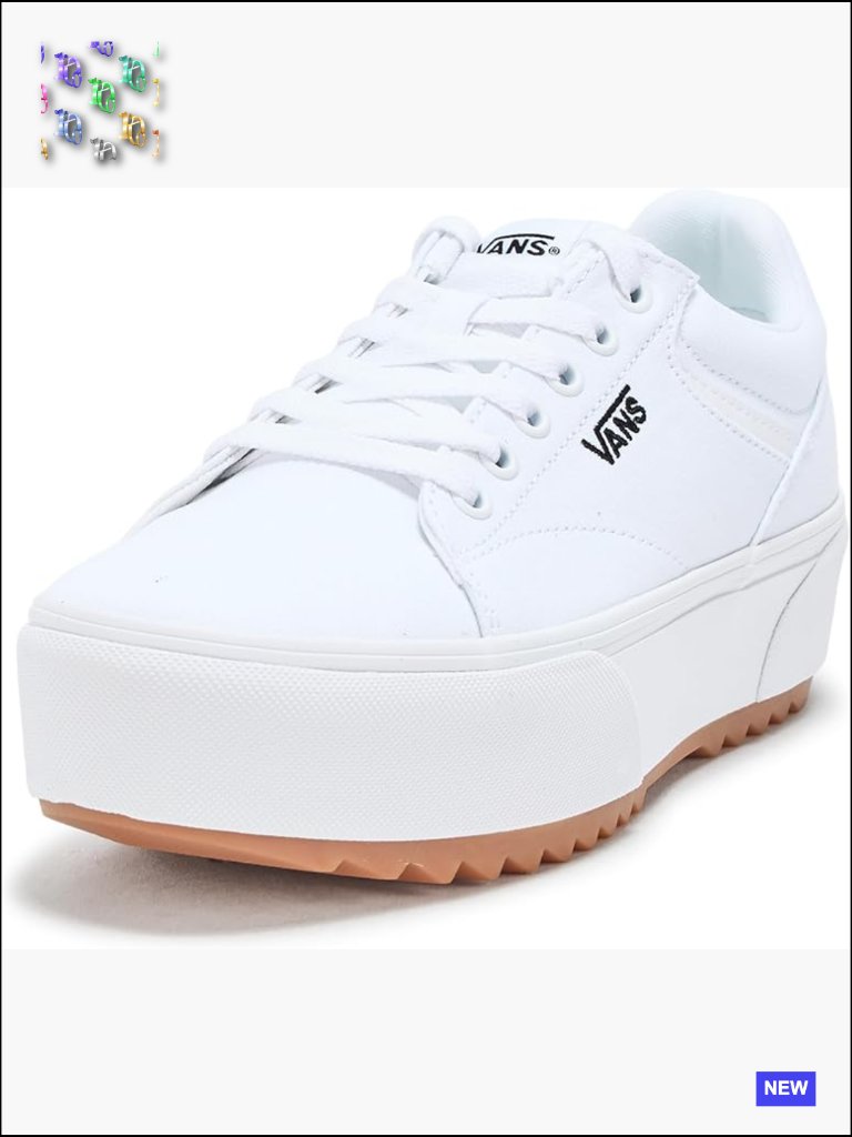 White Canvas Platform Sneakers Retro Y2k Fashion Lace-Up Low-Top Comfort